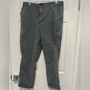 Old Navy Gray Chino Pant